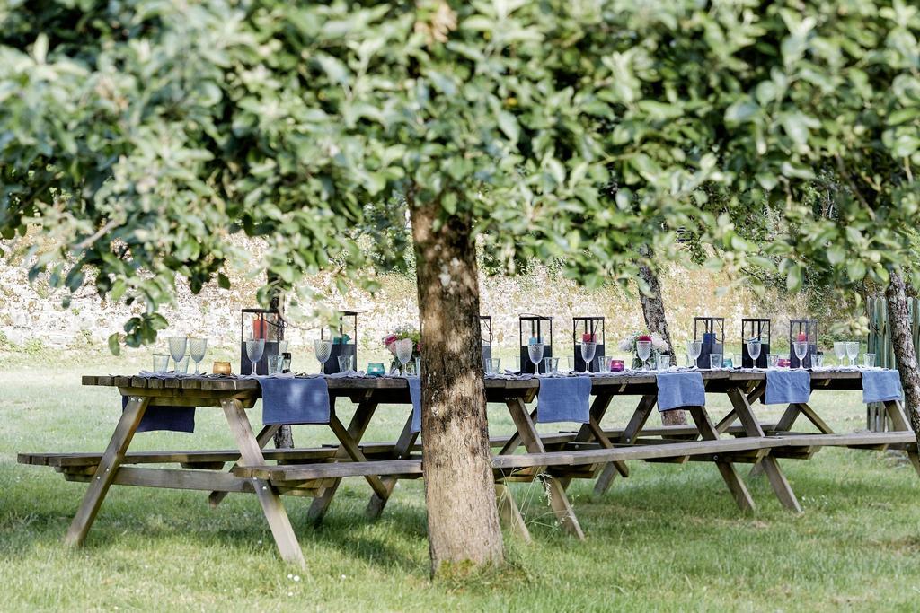 Abbaye Du Palais Bed & Breakfast Thauron Ngoại thất bức ảnh
